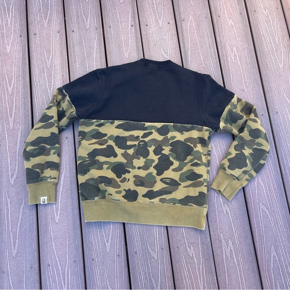 💥2xHP 💥 A bathing Ape Bape Camouflage Sweater - Picture 4 of 8